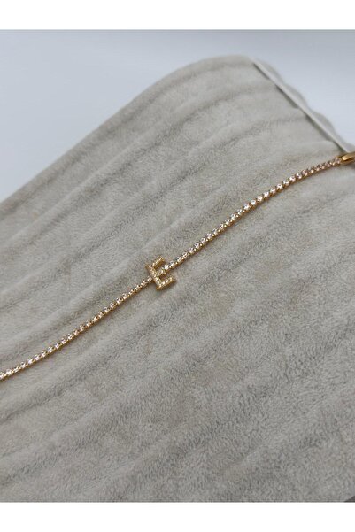 Sirena Accessories Gold Kaplama Su Yolu Harfli Bileklik