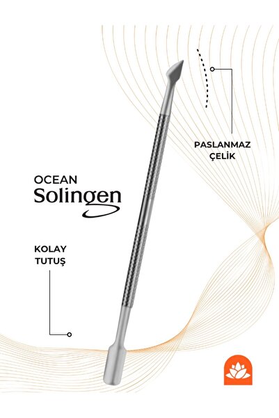 Güzellik Deposu Solingen Tırnak Et İtici Çelik Kronk