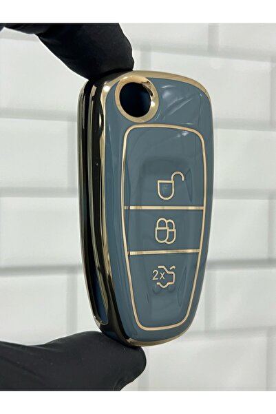 BARKAS ELEKTRONİK Θήκη για Ford Focus Mondeo Transit Connect Custom C-max Γκρ...