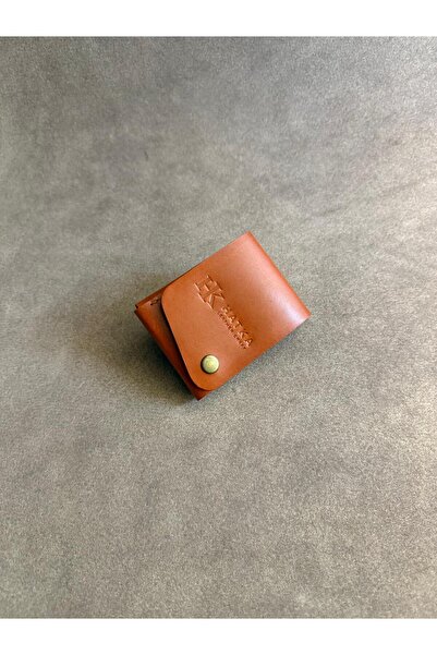HATKA Leather Craft El Yapımı Hakiki Deri Cüzdan - Single Fold K2