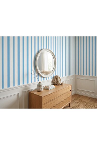 DECOMALL (PP-148) Αυτοκόλλητο τοίχου με καμπυλωτές ρίγες – Αυτοκόλλητη επένδυ...