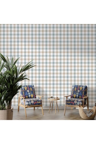 DECOMALL (PP-149) Αυτοκόλλητο τοίχου με καμπυλωτές ρίγες – Αυτοκόλλητη επένδυ...