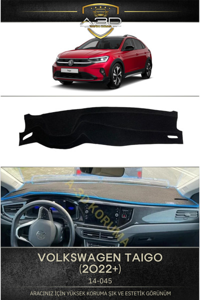 A3D TORPİDO KORUMA Volkswagen Taigo (2022+) Ön Torpido Korumasi Koruyucu Kili...