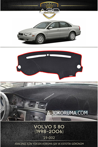 A3D TORPİDO KORUMA Volvo S-80 (1998-2006) Front Chest Panel Dashboard Protect...