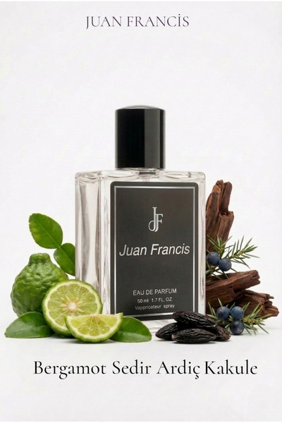 Juan Francis Enzo Erkek Parfümü EDP – Freş Odunsu Sedir Ardıç Bergamot