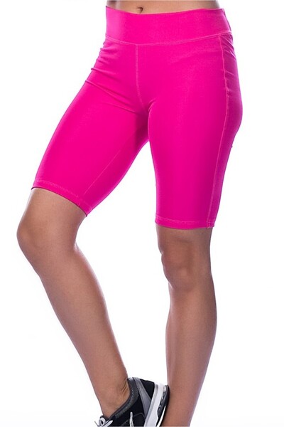 Scorp Γυναικείο αθλητικό κολάν Fuchsia Hyperade Recovery Above Knee Biker