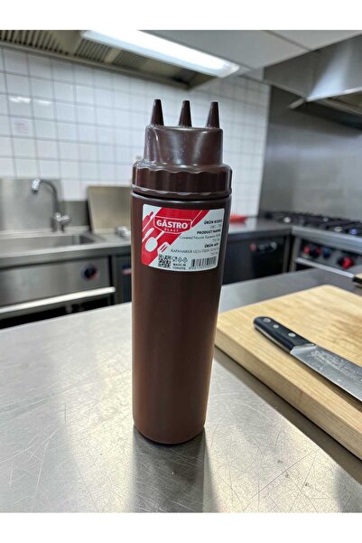 ZTF GLOBAL TRADE 3 DELİKLİ 1000 ML SOS ŞİŞESİ,SOS KABI,SAKLAMA KABI,KETÇAP Şİ...