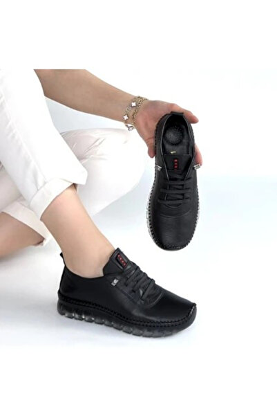 altın moda shoes Kadın Yeni Sezon Hakiki Deri Günlük Ayakkabı 75355