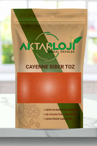 aktarloji 50 Gr Cayenne Acı Toz Biber / Öğütülmüş Arnavut Biberi - Katkısız &...