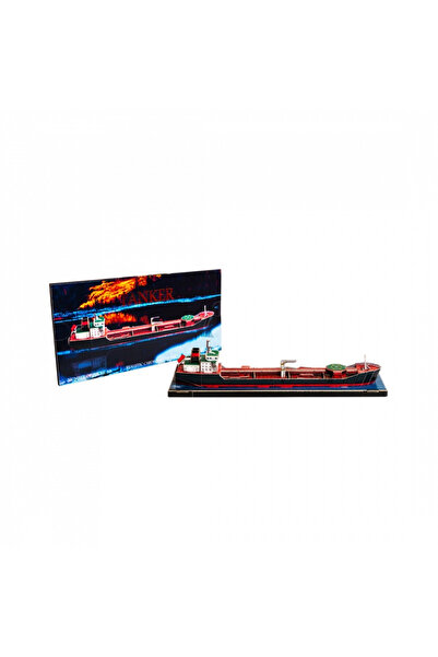 umbum Tanker Gemisi 3D Karton Puzzle Yapboz