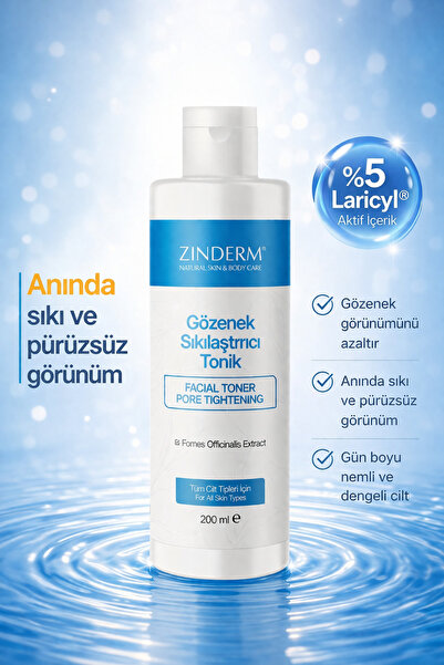 zinderm Gözenek Sıkılaştırıcı Nemlendirici ve Akne Karşıtı Arındırıcı ve Yağ ...