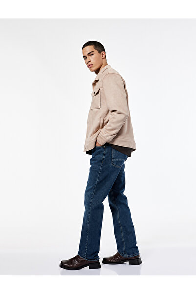 Koton Pamuklu Normal Bel Straight Fit Jean Pantolon - Mark Jean