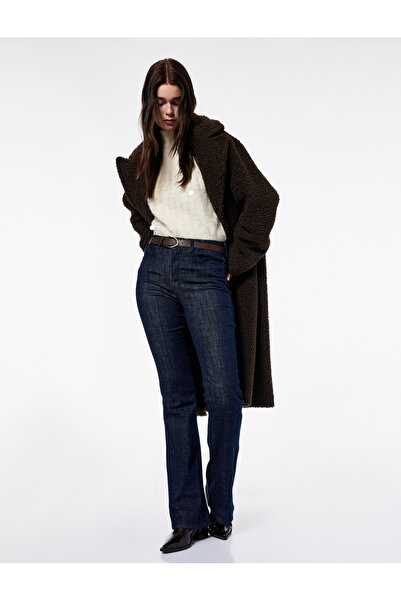 Koton Κανονικό τζιν παντελόνι με στενή εφαρμογή με τσέπες - Flare Jeans