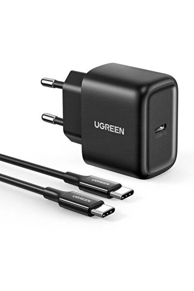 Ugreen Incarcator retea CD250, 1x USB-C, 3A, Black
