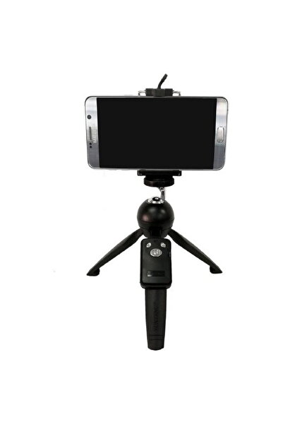Yunteng Mini Tripod YT-208 with 1/4 ball head, phone holder and remote control