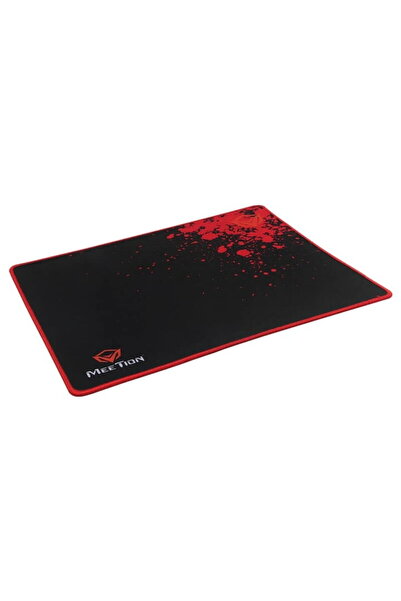 MeeTion Gaming mouse pad P110, 435 x 350 x 5 mm, anti-slip base, Black-Red