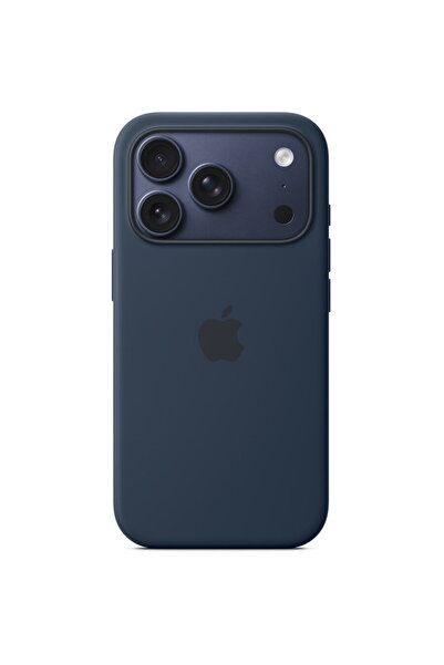 Apple iPhone 17 Pro Silicone Case with MagSafe – Midnight