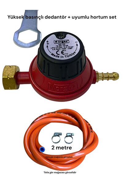 Orgaz Ayarlı kademeli sanayi tipi yüksek basınçlı regülatör uzun 12kg 45kg va...