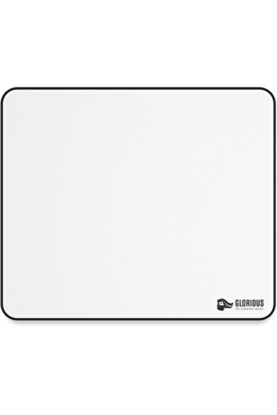 Glorious Mouse Pad Glorious, Stitch Cloth, L, 330 x 280 x 2 mm, White