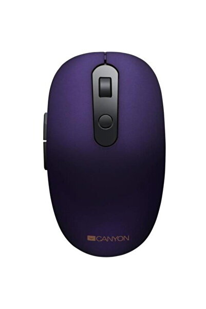 CANYON Mouse Wireless 2 în 1, Bluetooth/USB, 1600 DPI, Violet