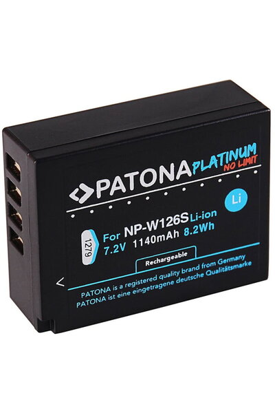 Patona Acumulator Platinum NP-W126 1140mAh înlocuiește FujiFilm Finepix-1279