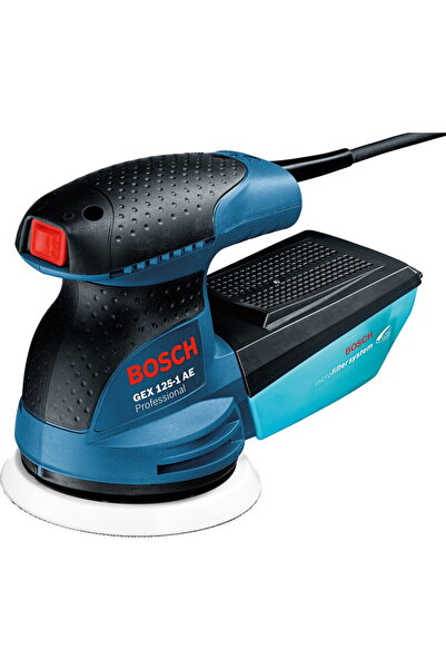 Bosch Professional GEX 125-1 AE Random Orbit Sander, 250W, 125mm, Blue-Black