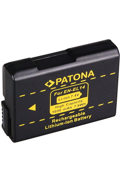 Patona Acumulator replace EN-EL14 EN EL14 ENEL14 1030mAh pentru Nikon CoolPix...