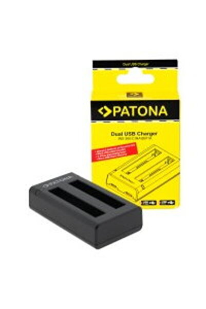 Patona Incarcator dublu pentru Insta360 X3 CINAQBT/A-1459