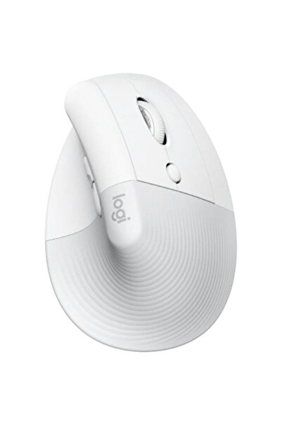 logitech Mouse Lift Vertical Ergonomic, Alb