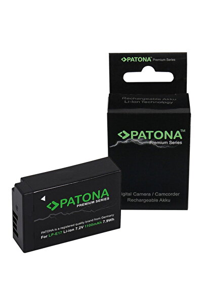 Patona Acumulator /Baterie Premium pentru Canon LP-E17 EOS 750D 760D 8000D Ki...