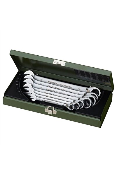 Proxxon Set chei combinate, 23124, cu clichet MICRO-SPEEDER