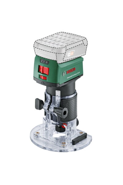 Bosch Cordless router AdvancedTrimRouter 06039D5000, 18 V, 30,000 RPM, 38 mm ...
