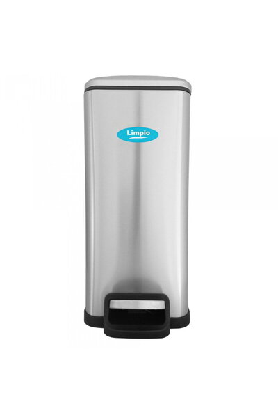 LİMPİO Cos de gunoi CXR-10L, 10L, Soft Close, Inox