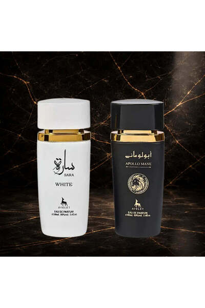 Ayelet Σετ 2 ανατολίτικων αρωμάτων (Γυναικείο + Ανδρικό) - Sara White + Apoll...