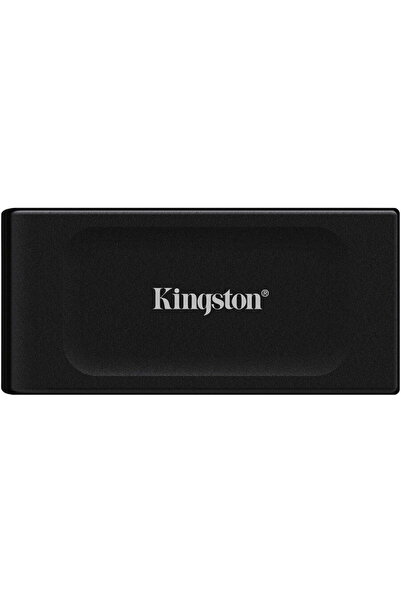 Kingston SSD extern portabil XS1000, 2TB, USB 3.2, Negru