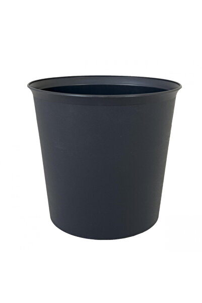 LİMPİO Waste bin B-236AG, 8.5 liters, round, plastic, gray