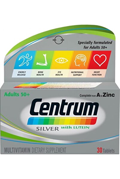 Centrum Silver فيتامينات متعددة لعمر 50 عامًا فأكثر (30 عامًا)