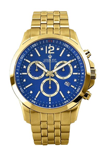 Louis XVI Mens Watch LXVI3501, Quartz, 48mm, 10ATM