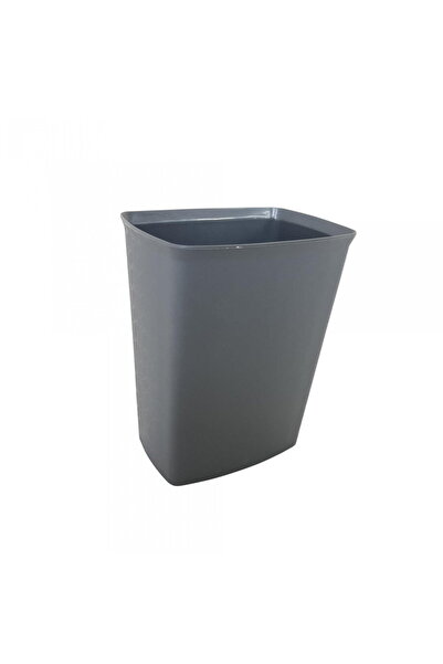 LİMPİO Waste bin B-030BG, 8 liters, rectangle, plastic, gray