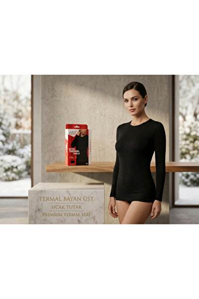 Tutku Elit Women's Thermal Top Long Sleeve Underwear Body