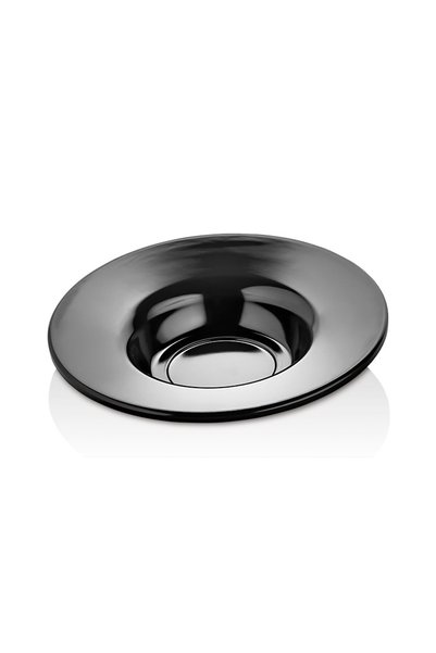 GuvenliPazar 6 Adet 11 cm Siyah Melamin Soft Çay Tabağı – Bulaşık Makinesinde...