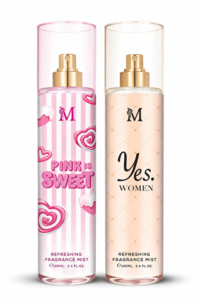 Montage Brands Pink Is Sweet & Yes Set de spray-uri parfumate revigorante pen...