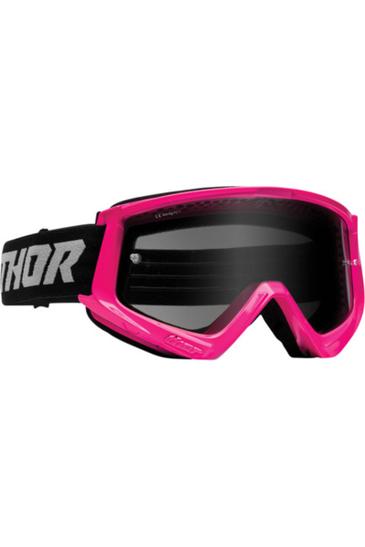 THOR Ochelari Atv/Cross Combat Sand culoare roz/negru