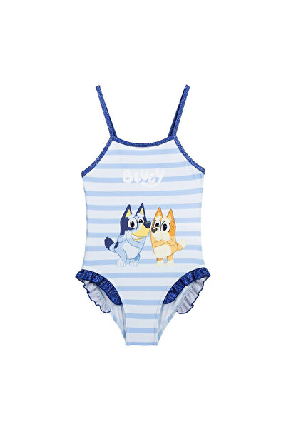 bluey Κοριτσίστικο ολόσωμο μαγιό μπλε