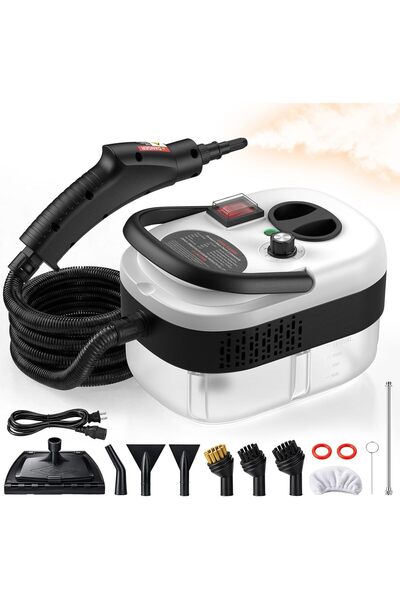 NEONI منظف بخار محمول عالي الضغط بقوة 2500 واط - تحكم بـ 6 مستويات، خزان كبير...