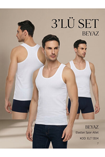 Tutku Elit 3-Pack Men's Athlete Cotton Modal