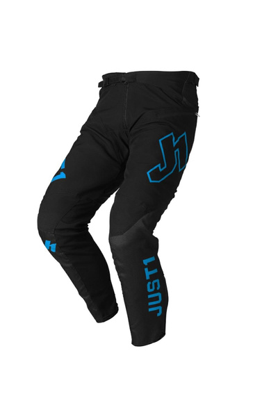 Just1 Pantaloni atv/cross J-Flex Dual, culoare negru/albastru, marime 38