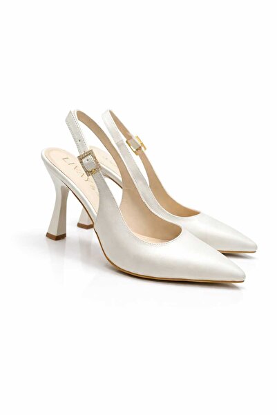 halabi moda Women's Buckle Pointed Toe Stylish Heeled Shoes