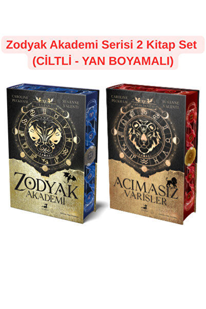 Olimpos Yayınları 2 KİTAP SET CİLTLİ - YAN BOYAMALI / Zodyak Akademi Serisi -...
