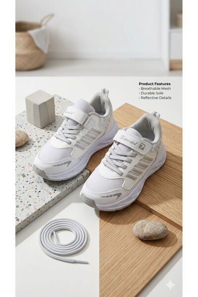 baasploa çocuk spor ayakkabı sneaker
